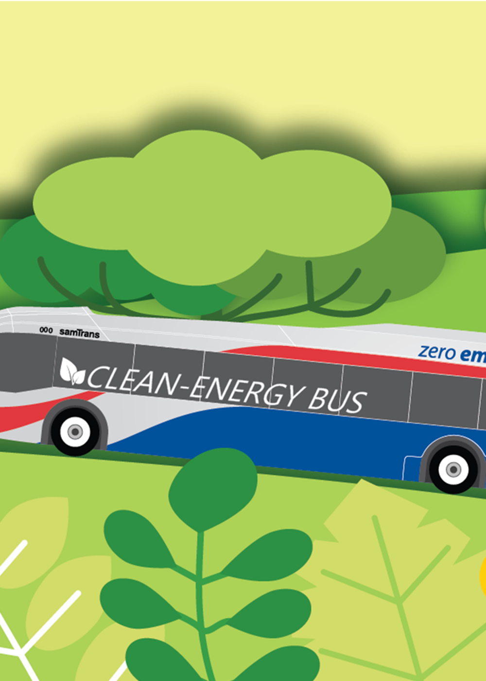 Clean-Energy Bus with Zero Emissions