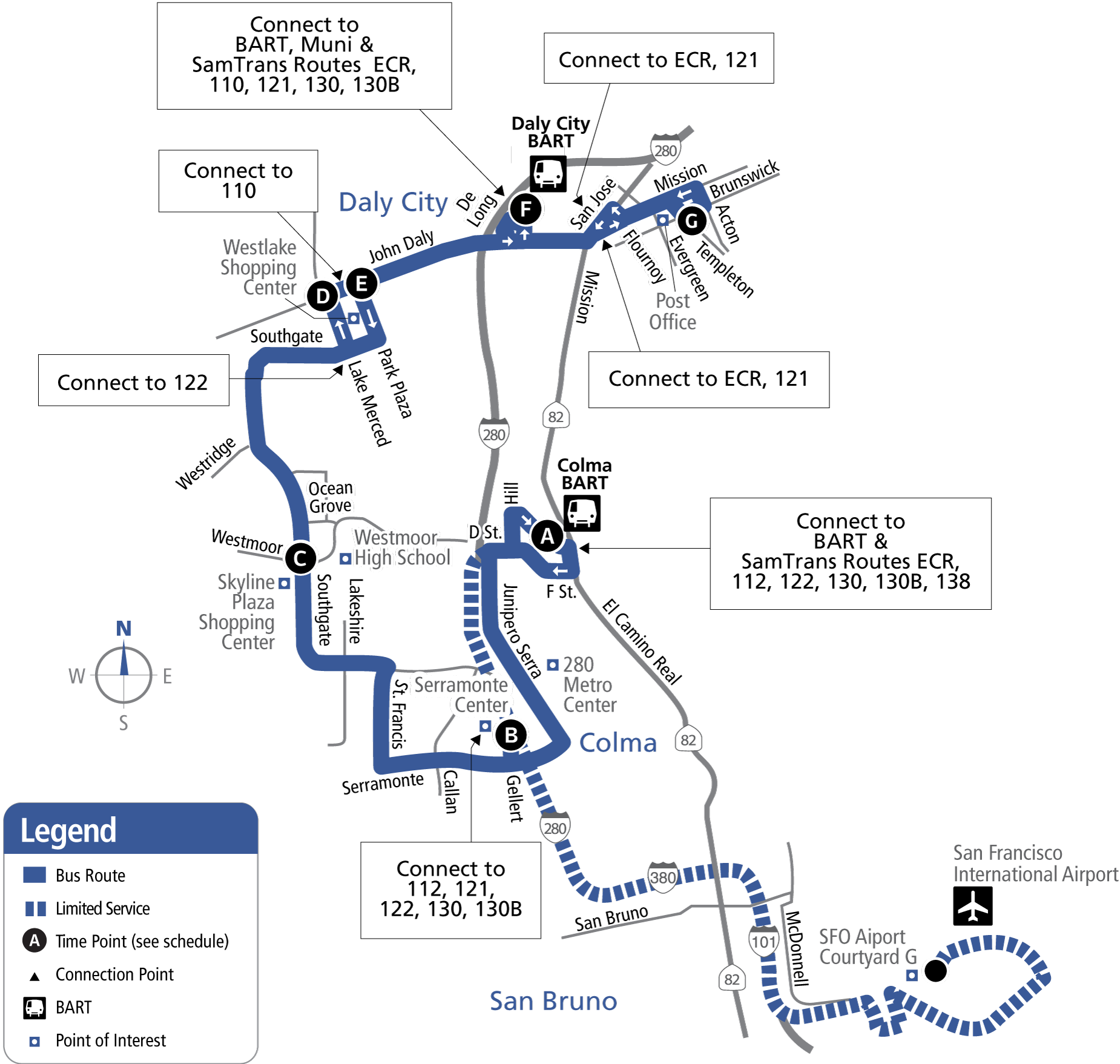 Route 120 Map - 08/07/2022