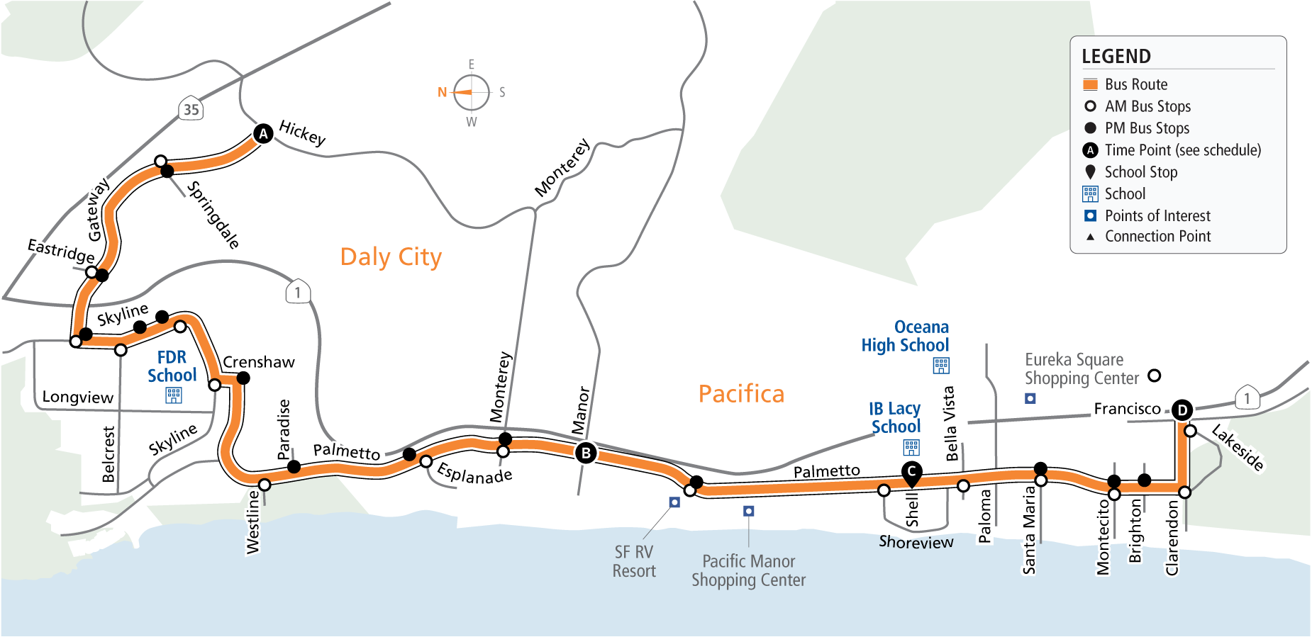 Route 12 Map