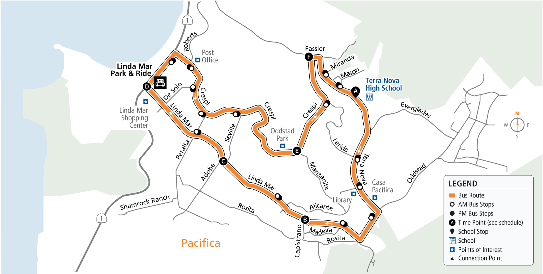 Route 14 Map