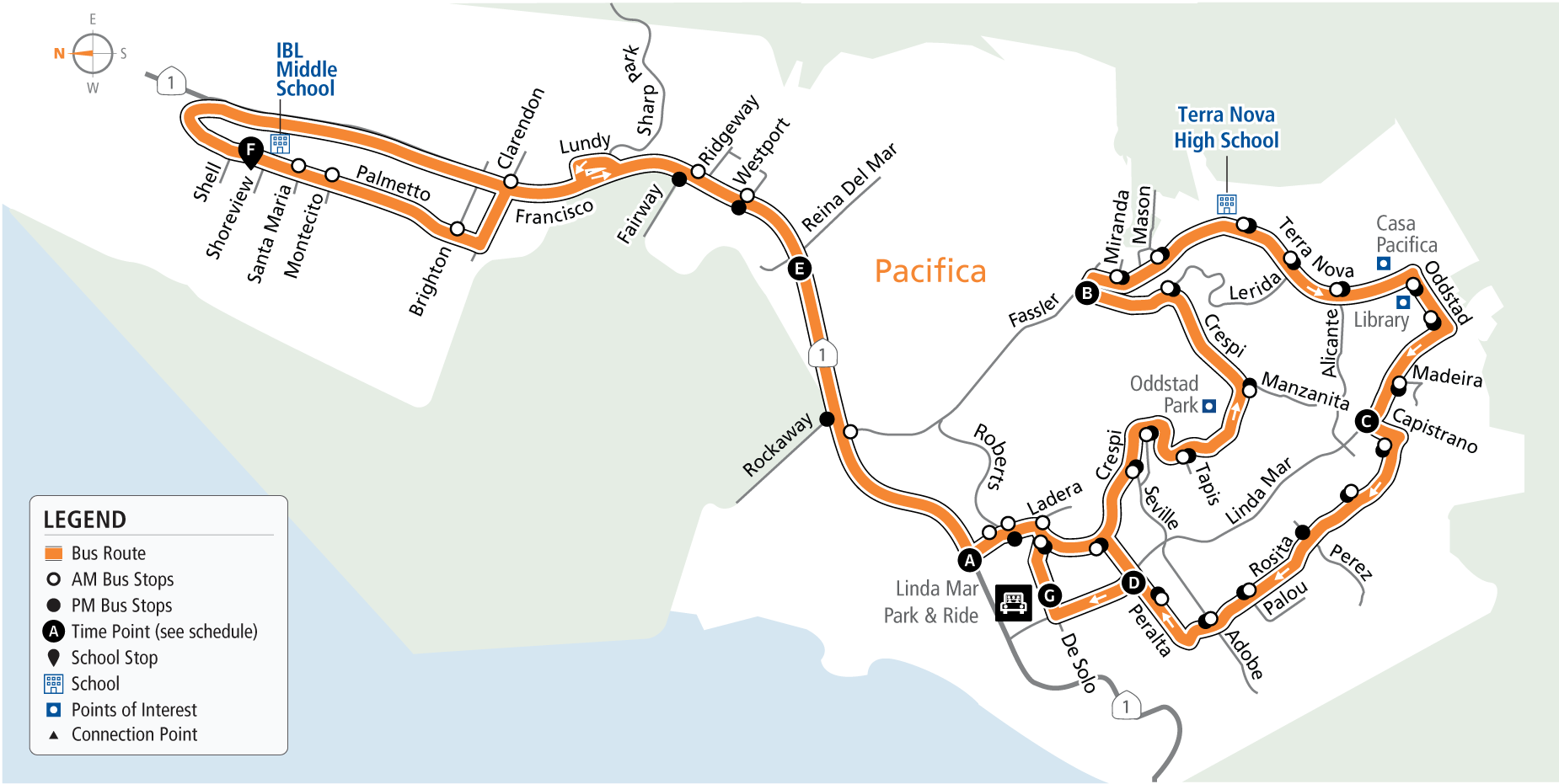 Route 19 Map 