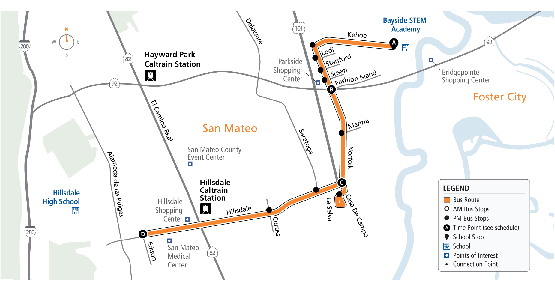 Route 50 Map
