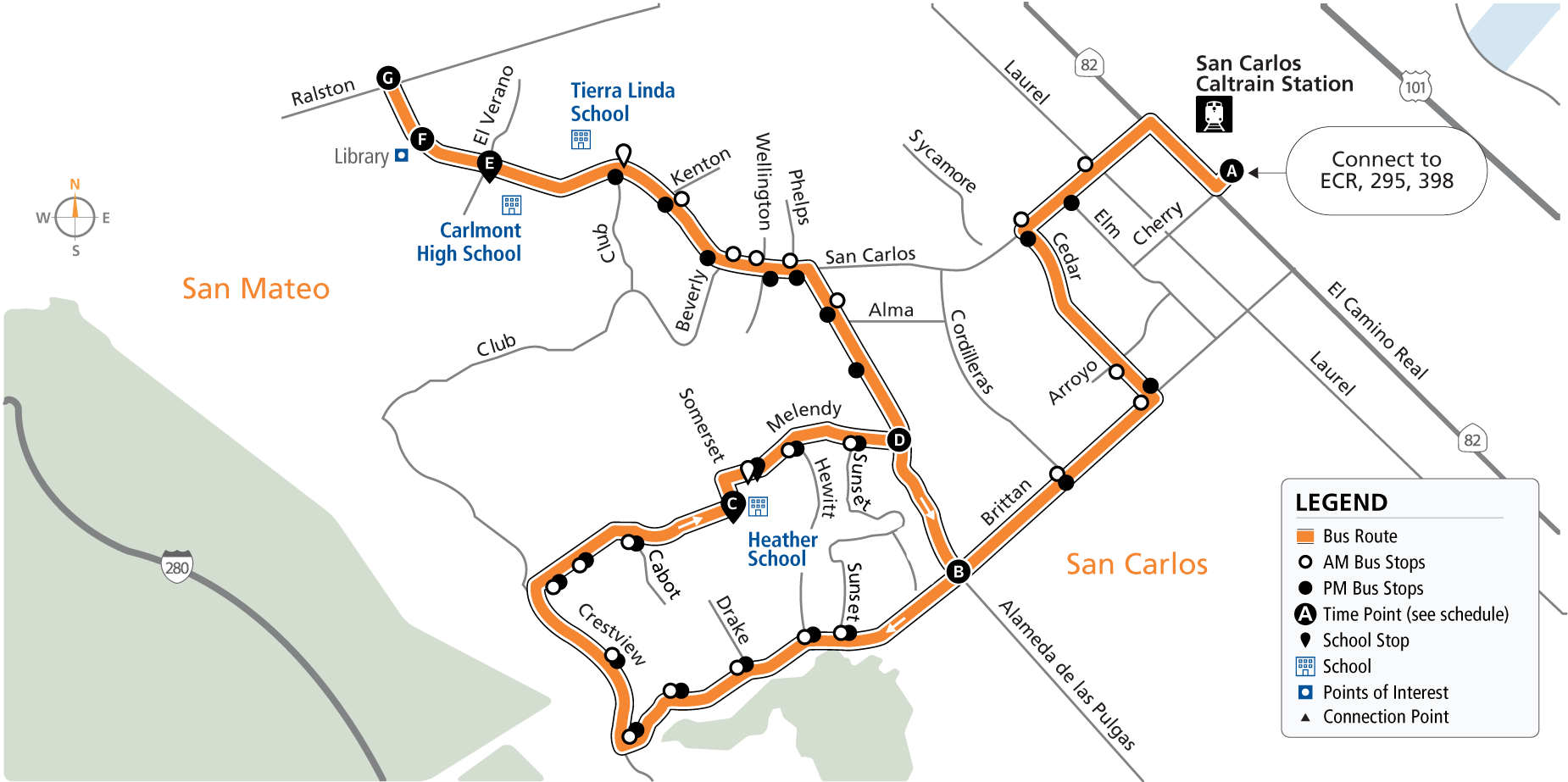 Route 61 Map