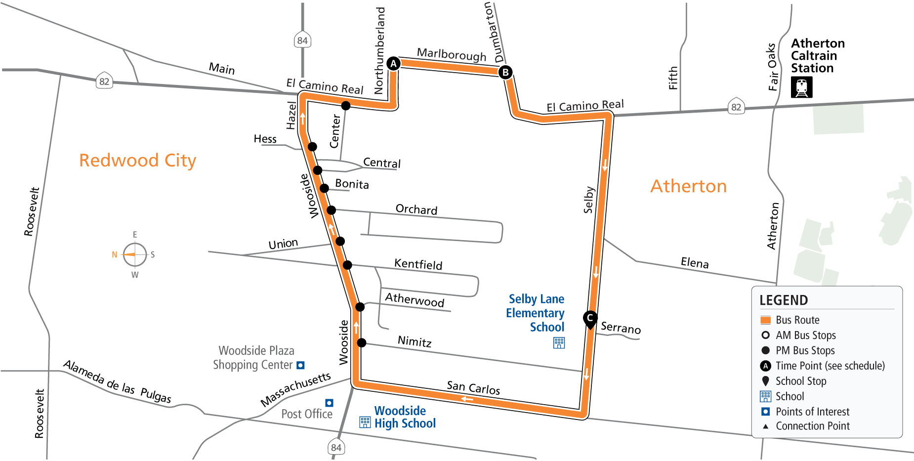 Route 72 Map