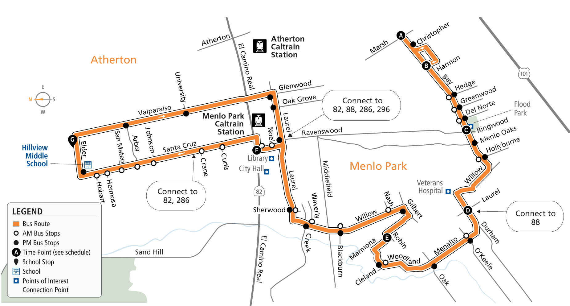 Route 83 Map