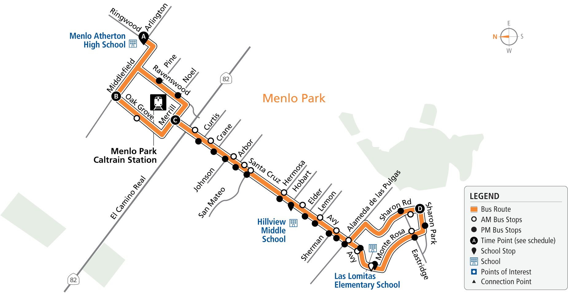 Route 86 Map
