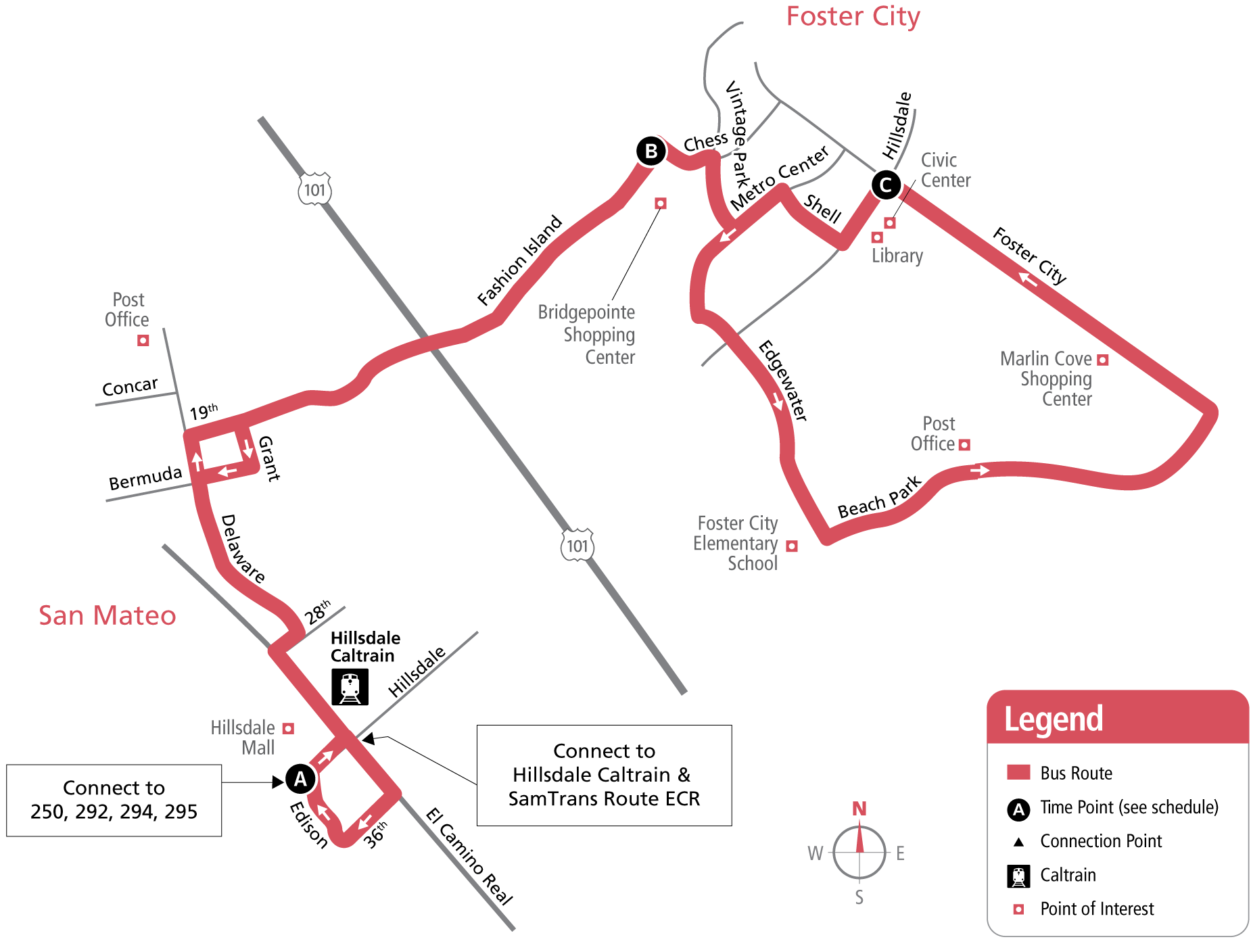 Route 251 Map