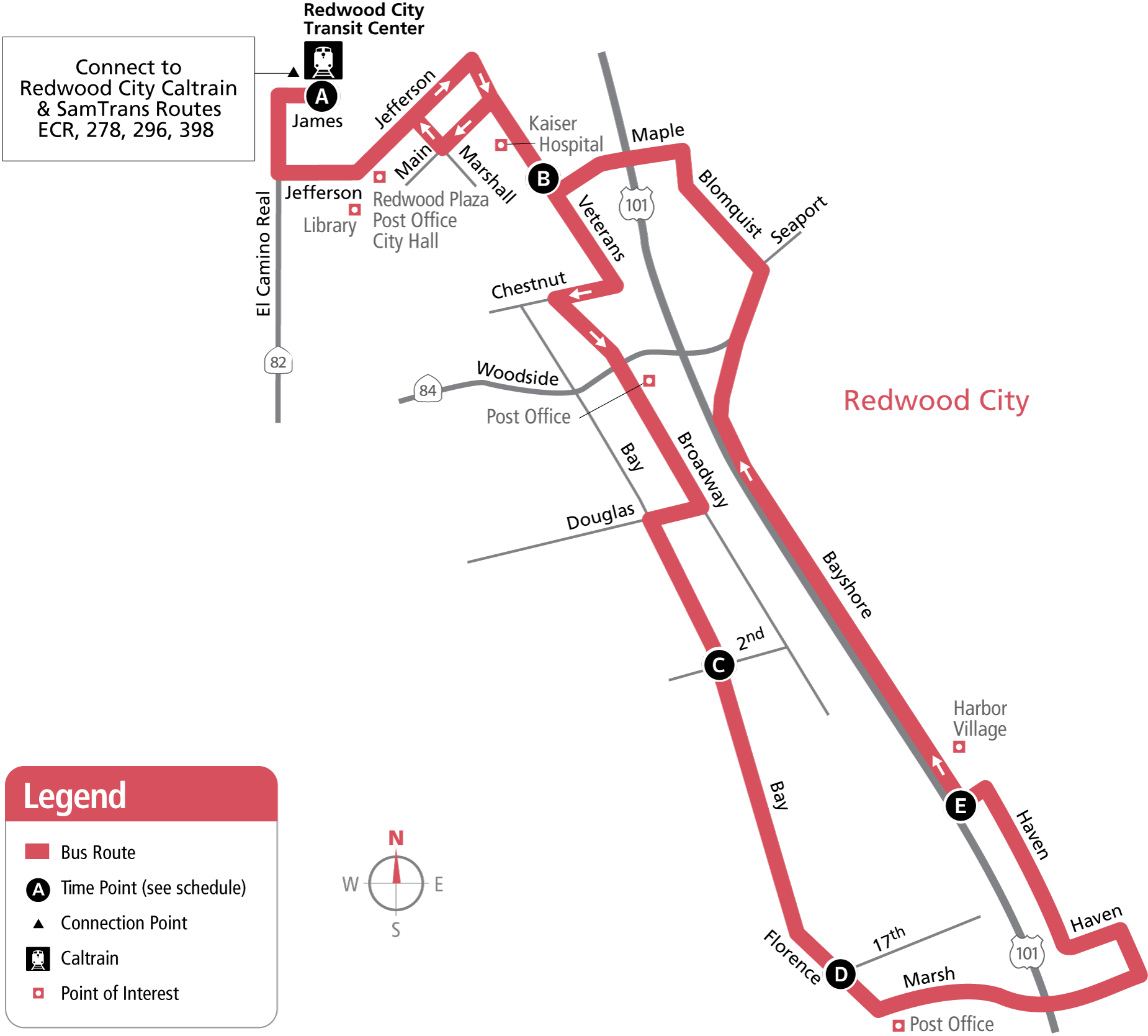 Route 270 Map