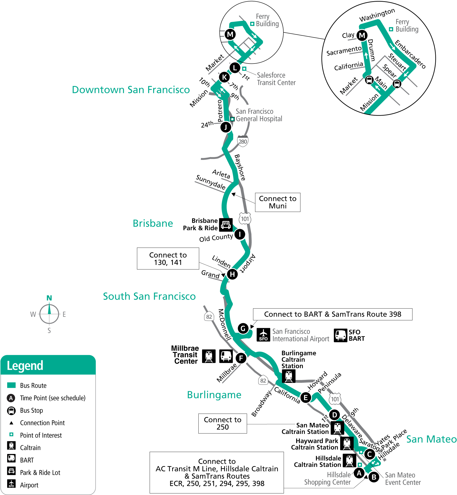 Route 292 Map