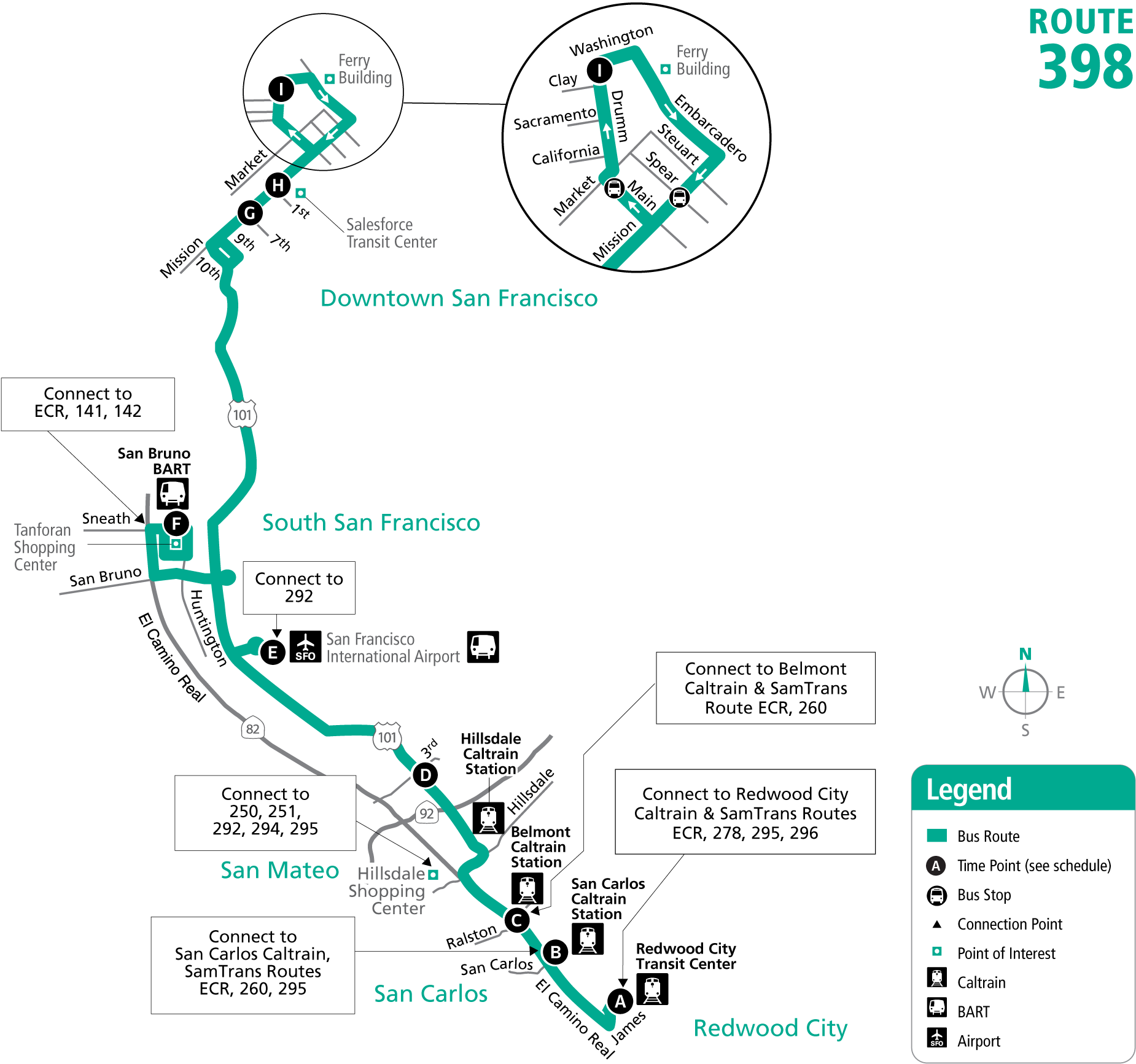 Route 398 Map