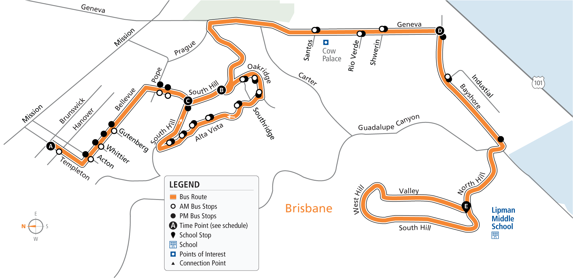 Route 29 Map