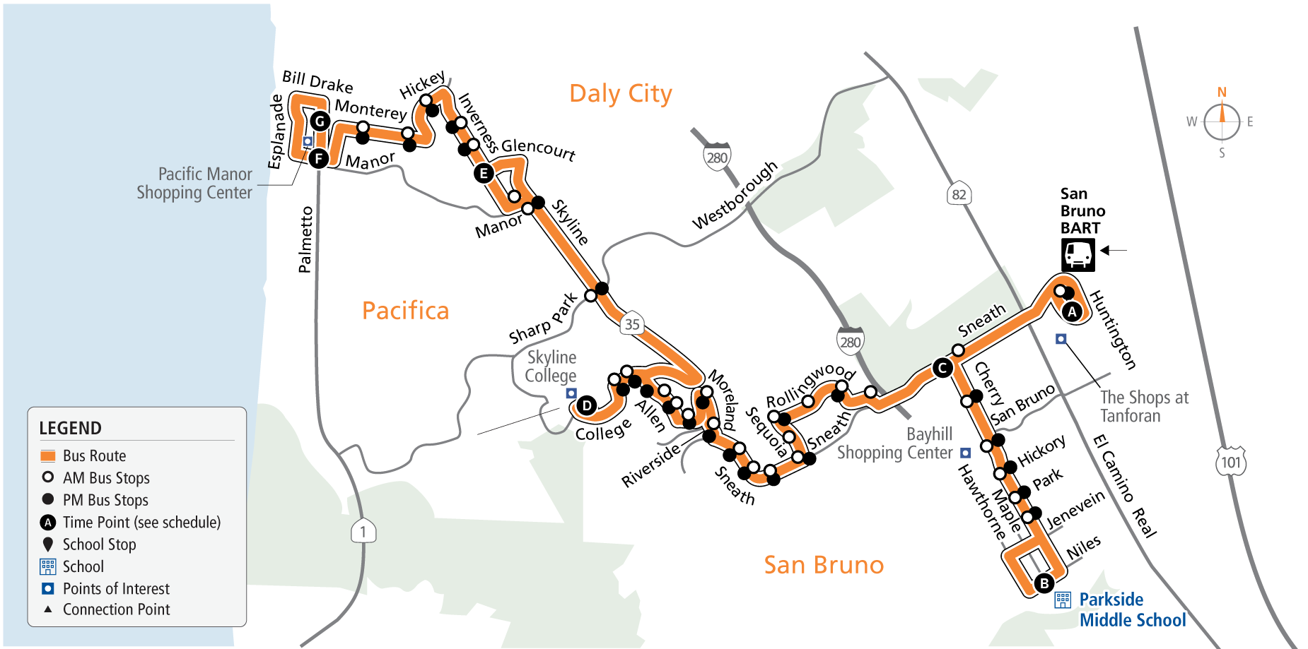 Route 42 Map