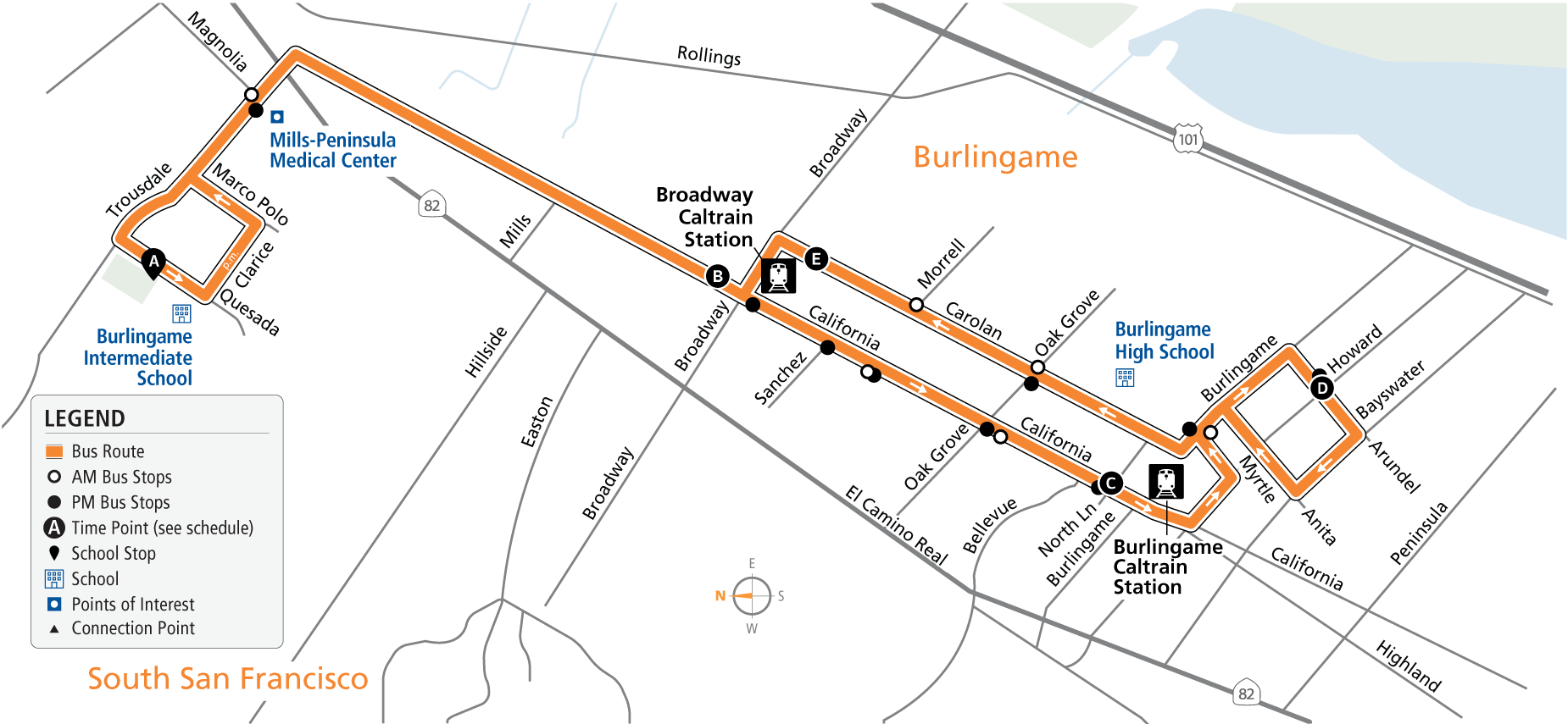 Route 46 Map
