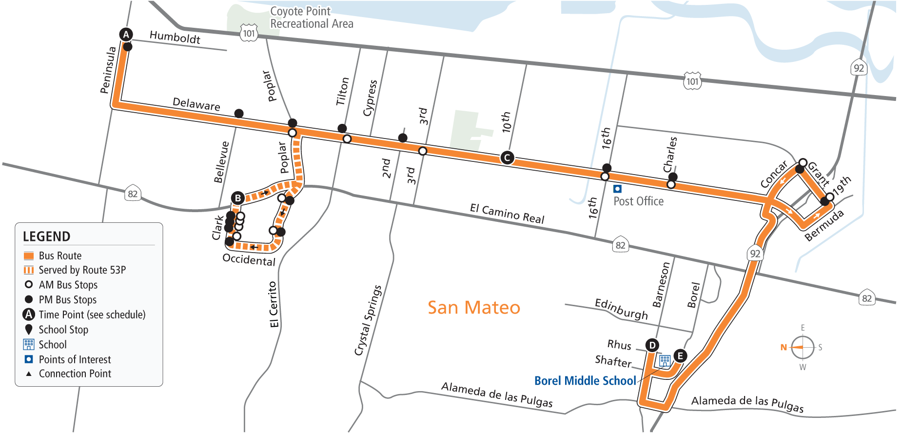 Route 53 Map