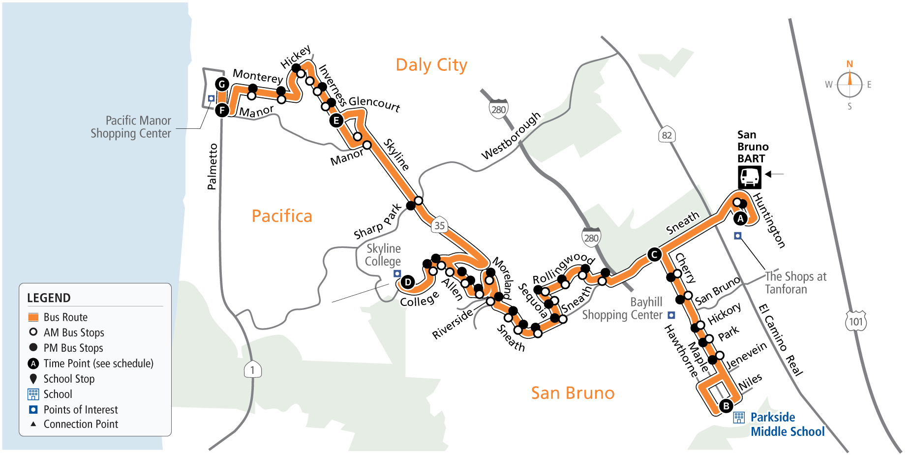 Route 42 Map - 11/06/2022