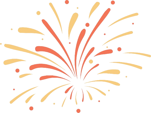 fireworks confetti