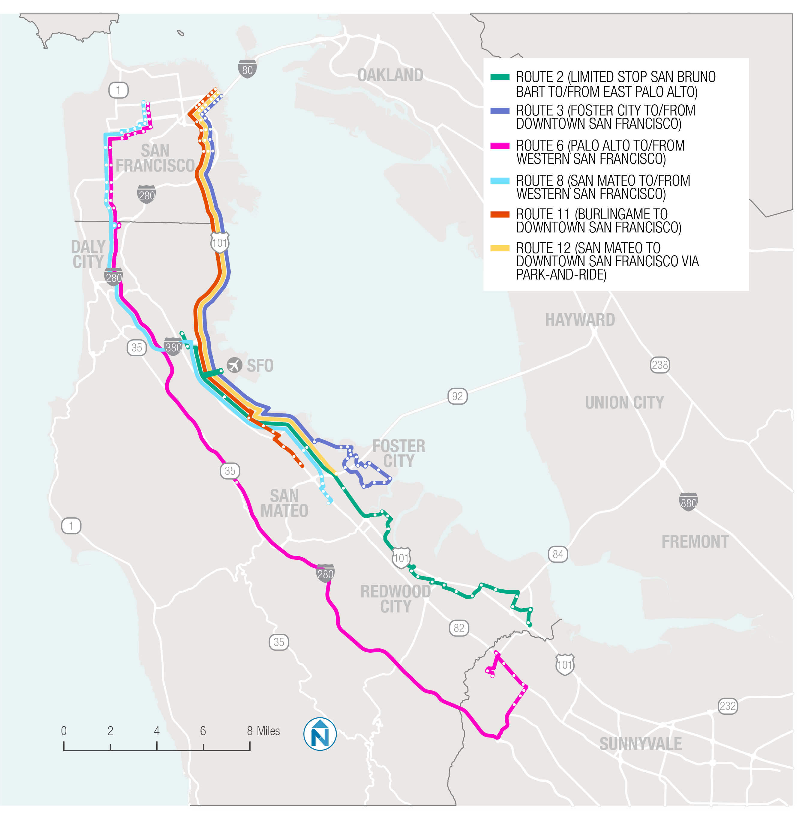 Analysis: EPX is the Second SamTrans US-101 Express Bus