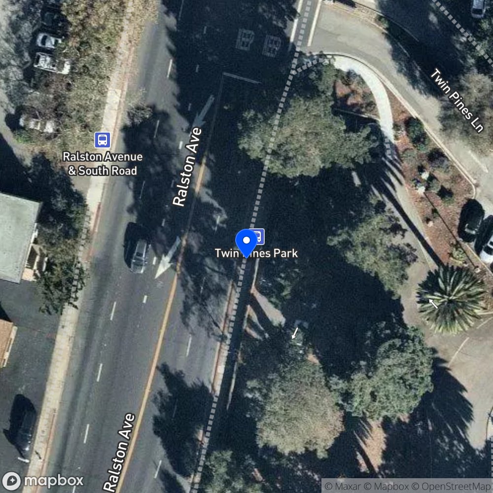 Ralston Ave & Twin Pines Park SMCTD