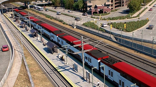 SSF New Station Center Platform Rendering