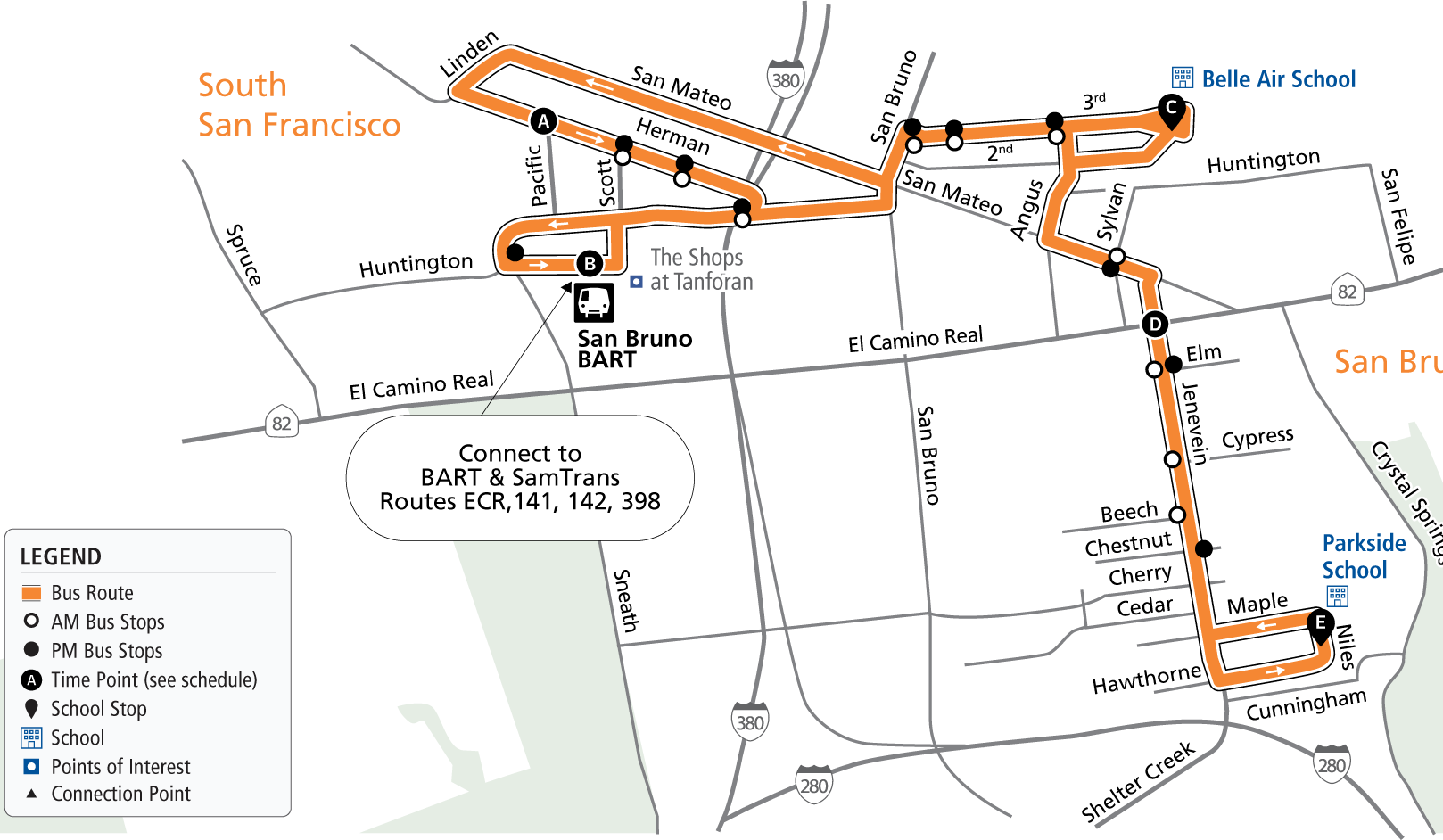 Route 41 Map