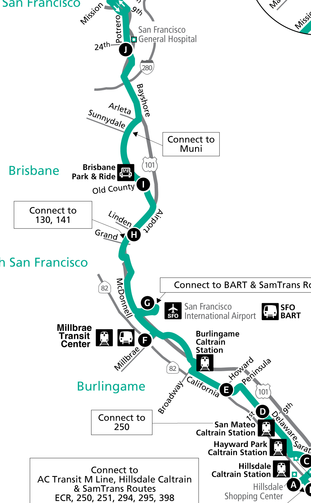 Route 292 Map