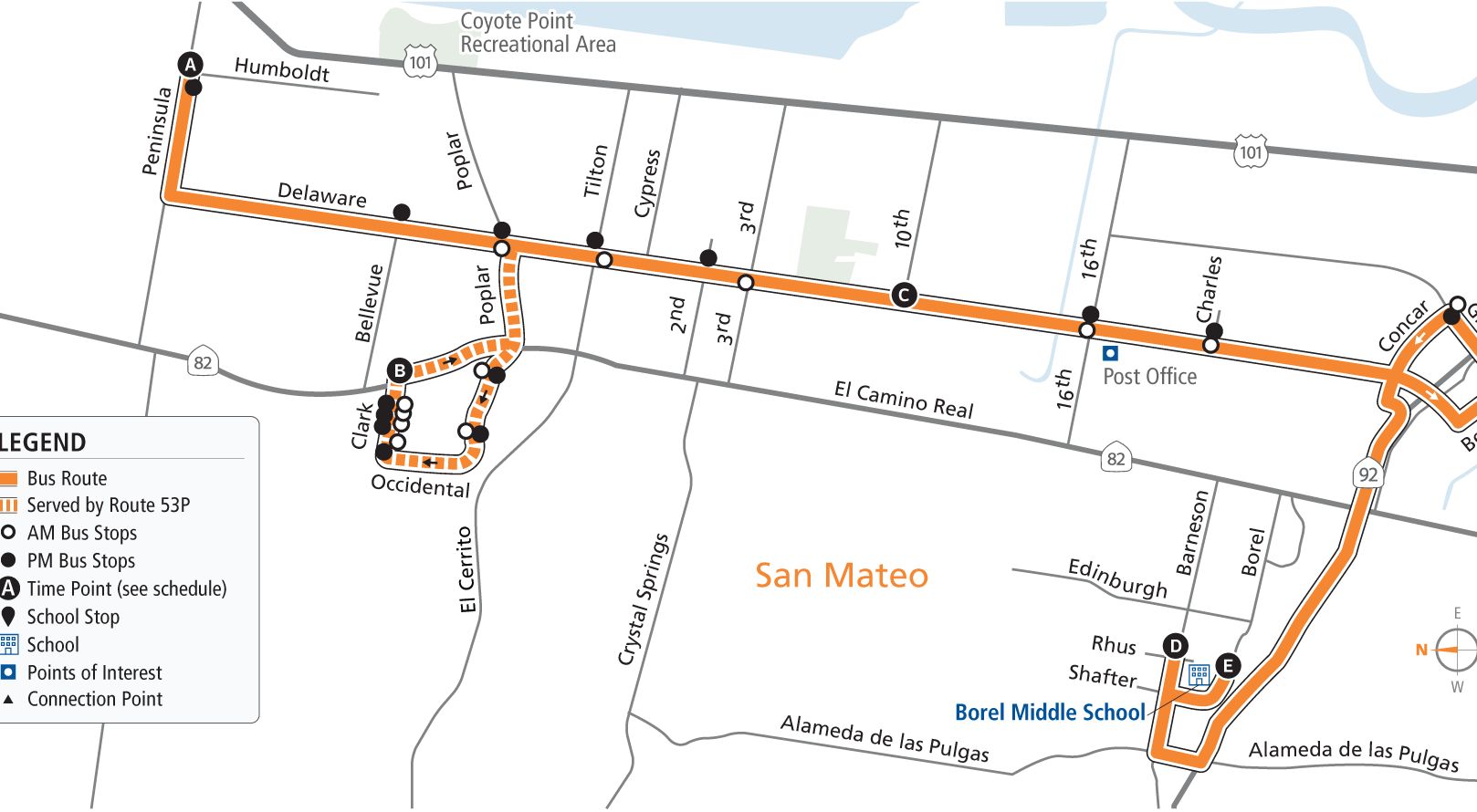 Route 53 Map