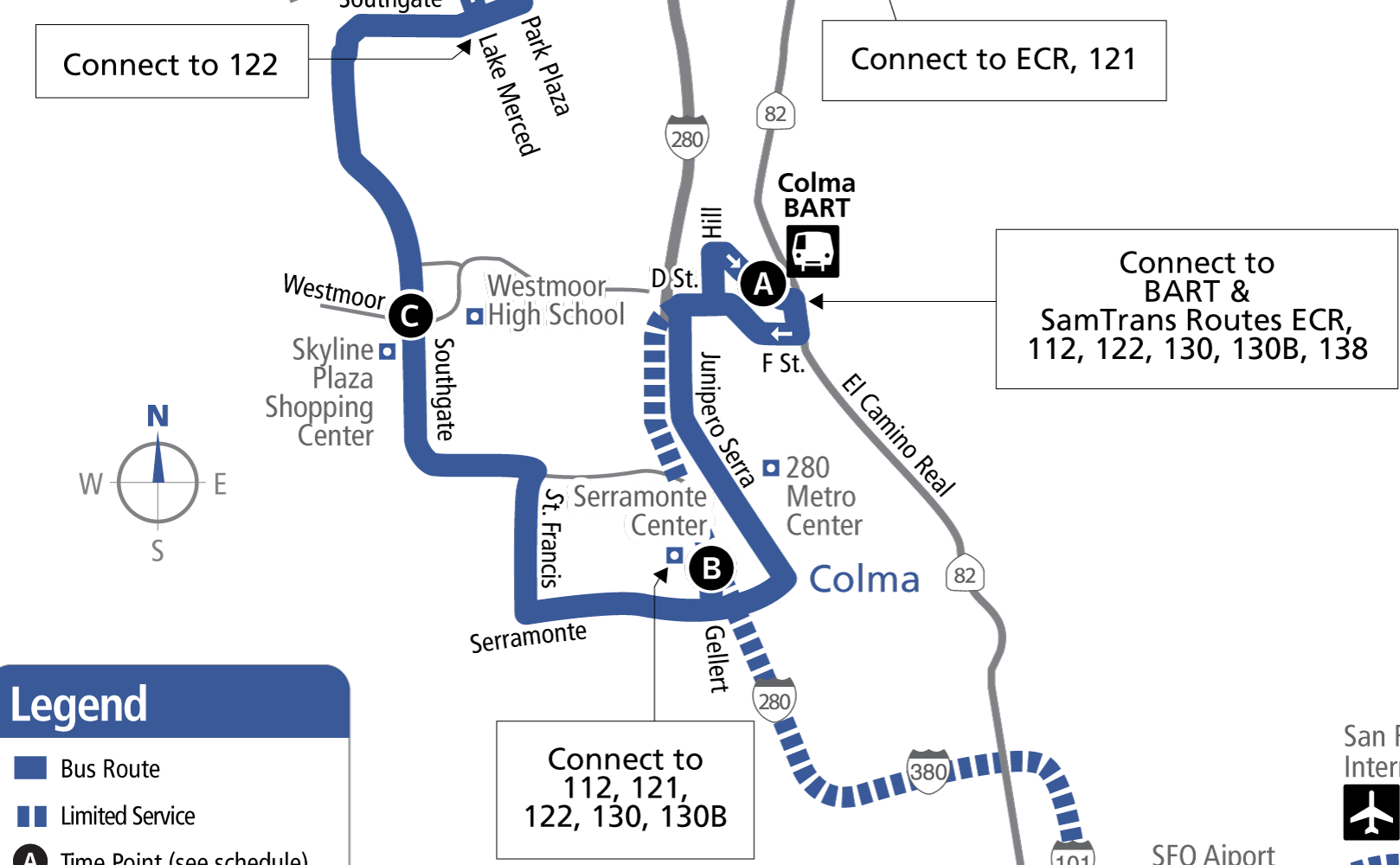 Route 120 Map 