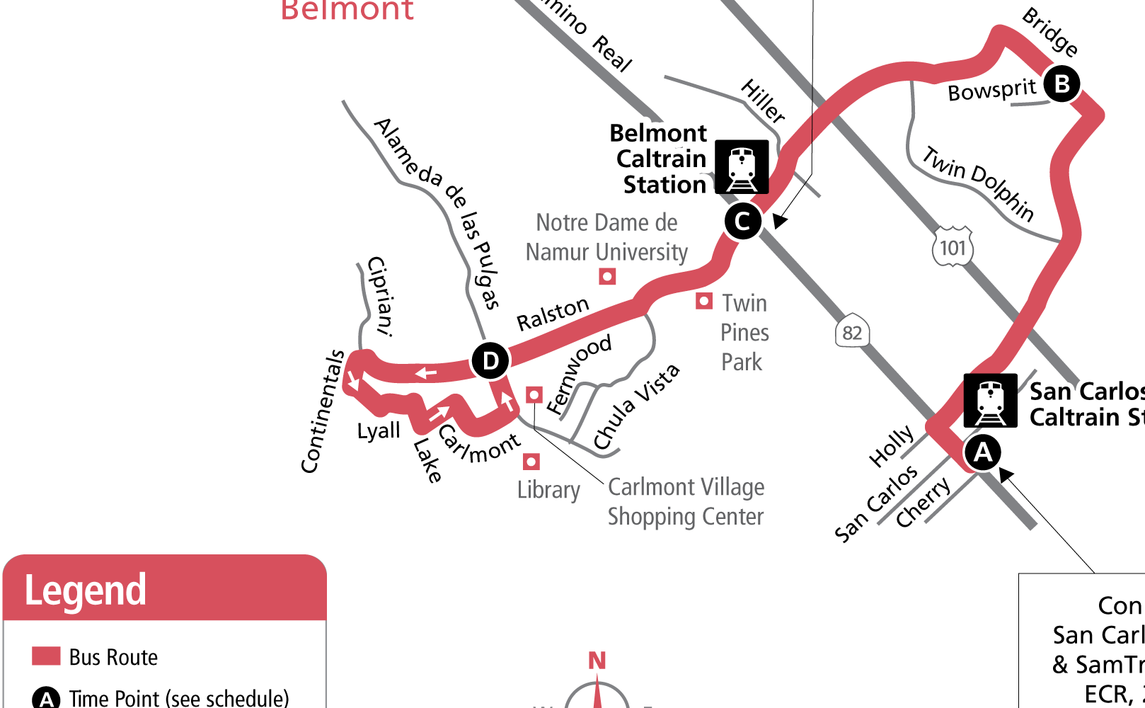 Route 260 Map