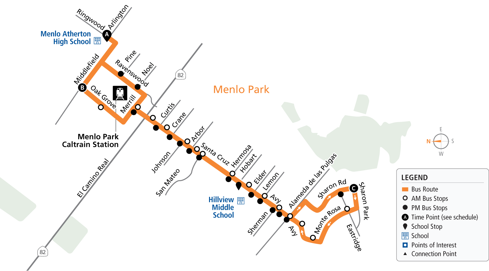 Route 86 Map - 08/06/2023