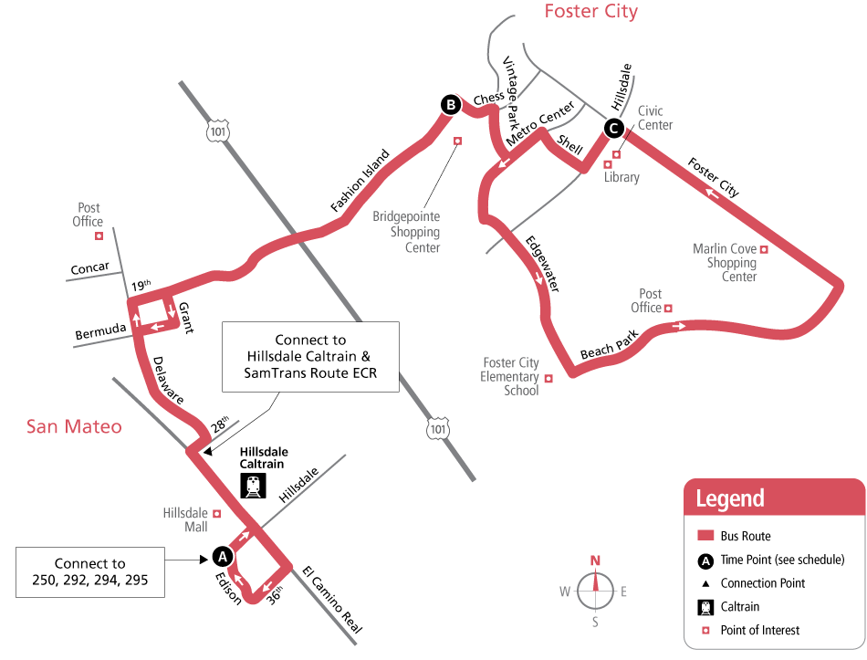 Route 251 Map