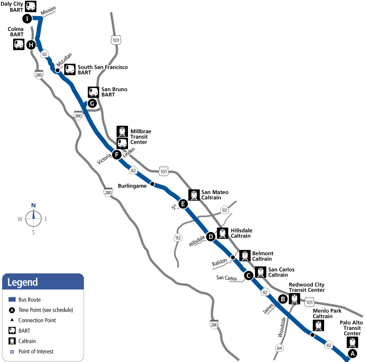 Route_ECR Map