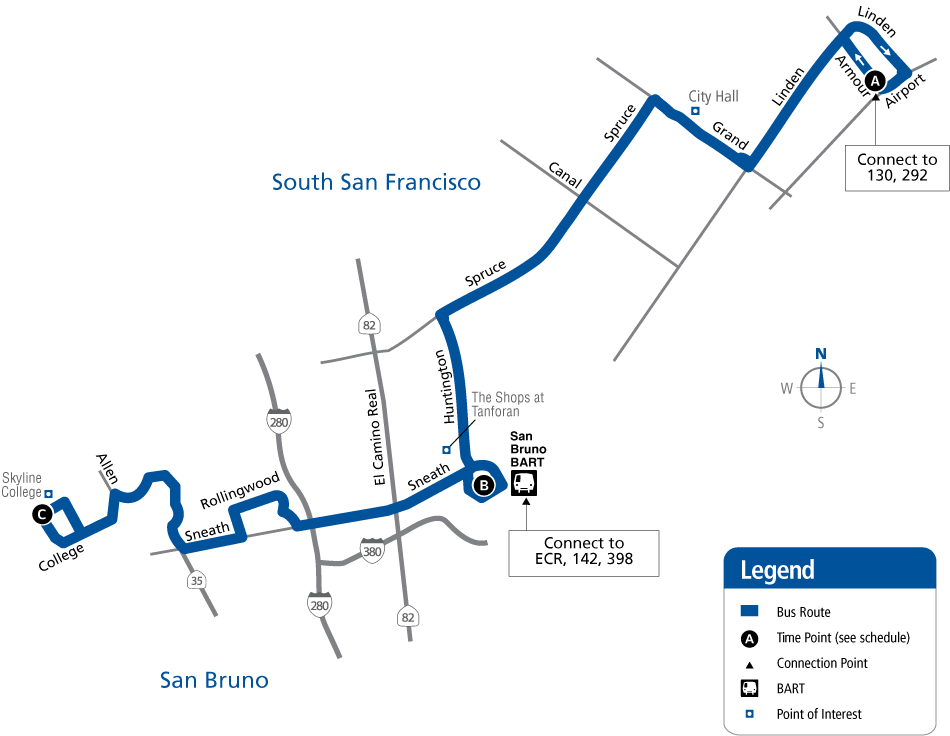 Route 141 Map 08/06/2023