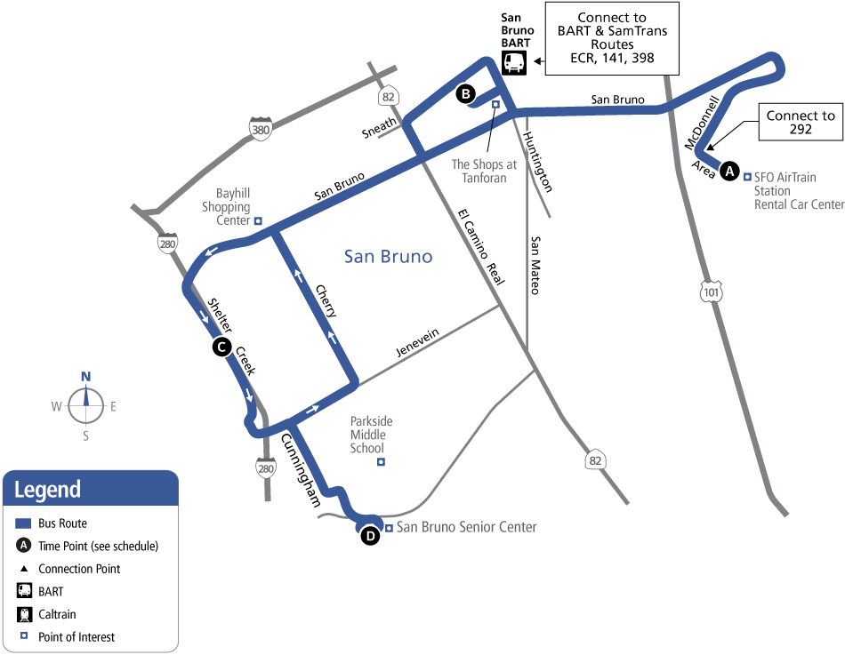 Route 142 Map - 08/07/2022