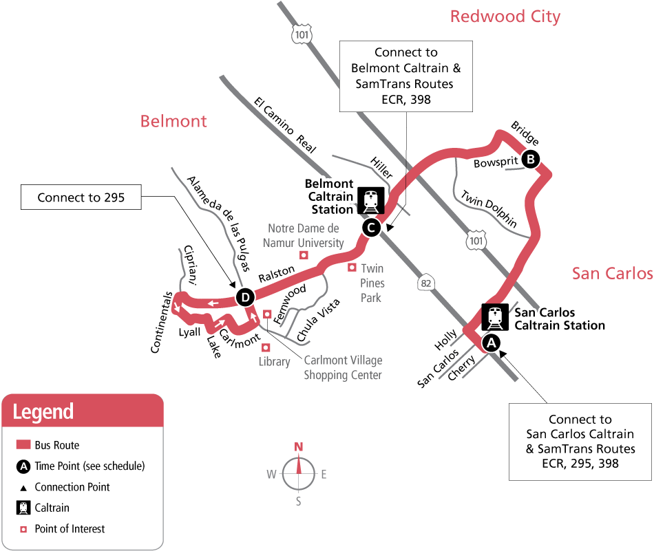Route 260 Map - 08/07/2022
