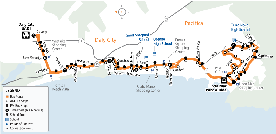 Route 10 map - 08/06/2023