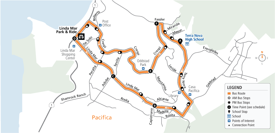 Route 14 Map - 08/06/2023