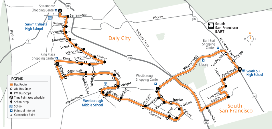 Route 28 Map - 08/06/2023