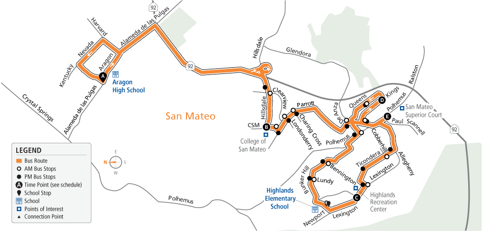 Route 56 Map - 08/06/2023