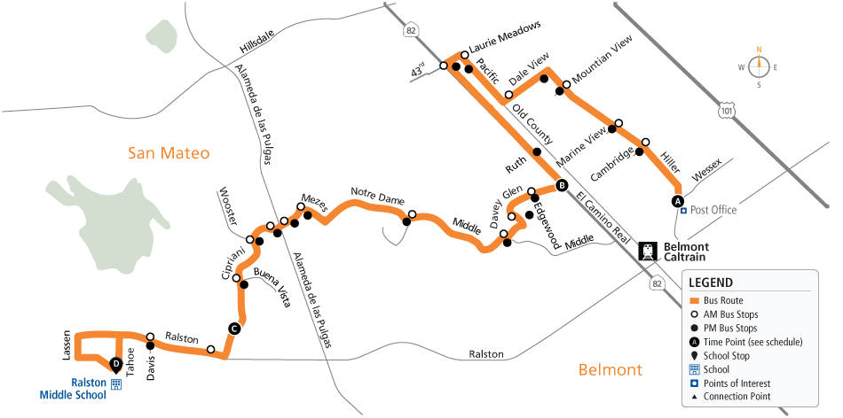 Route 68 Map - 08/06/2023