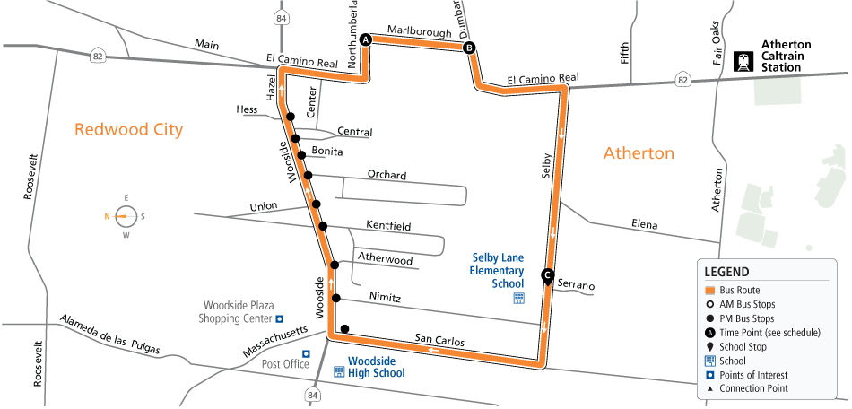 Route 72 Map -08/06/2023