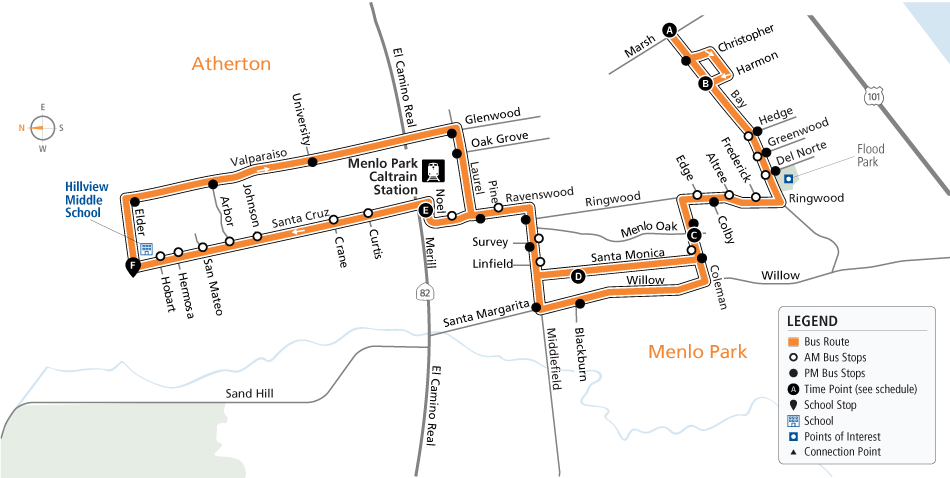 Route 82 map - 08/06/2023