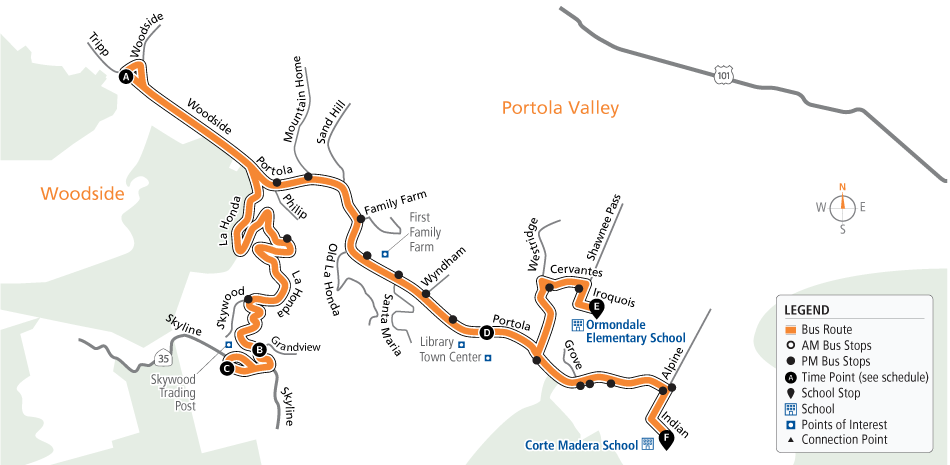 Route 85 Map - 08/06/2023