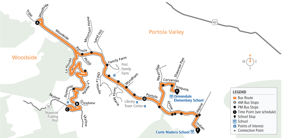 Route 85 Map - 08/06/2023 