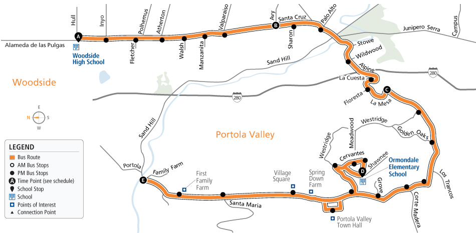 Route 87 Map -08/06/2023