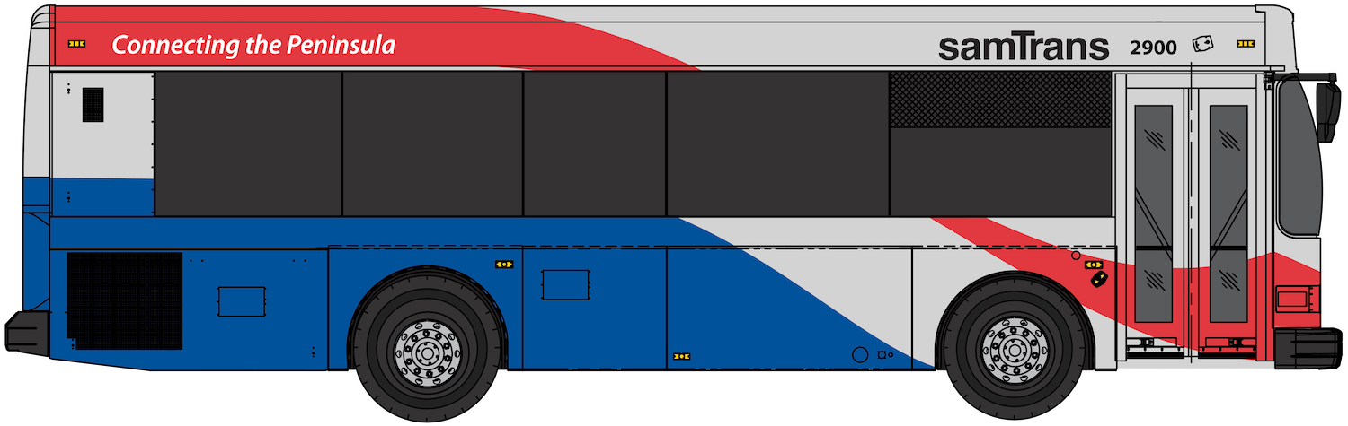 SamTrans Bus Fleet SamTrans samtrans-bus-fleet-samtrans