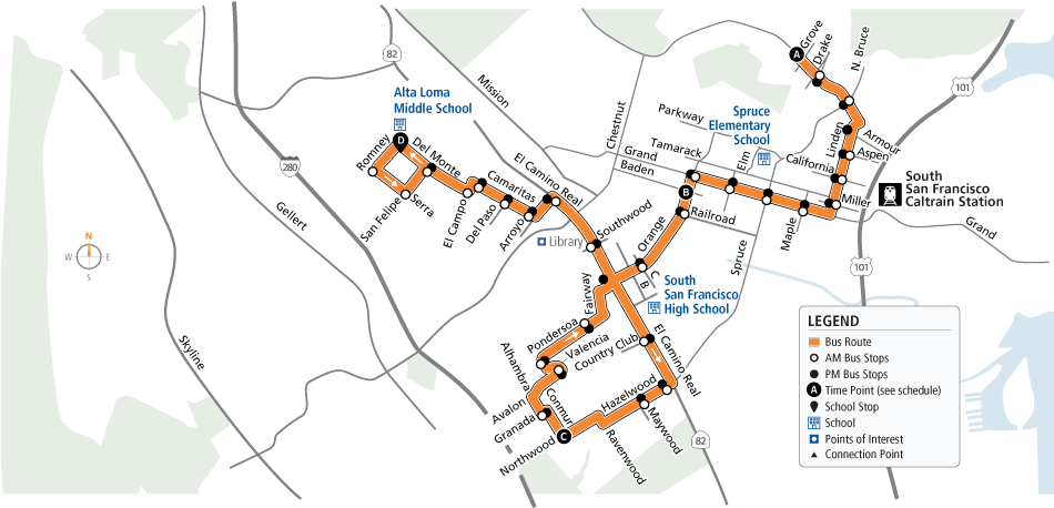 Route 37 Map - 08/04/2024