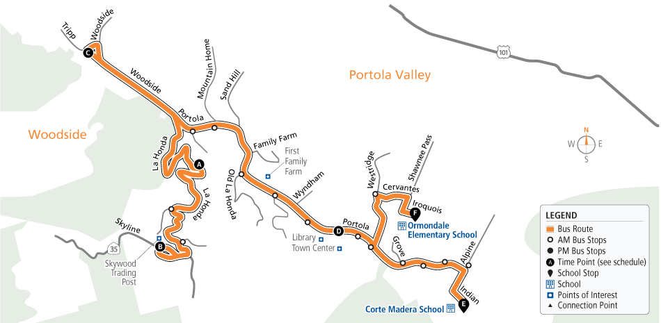 Route 85 Map - 08/04/2024