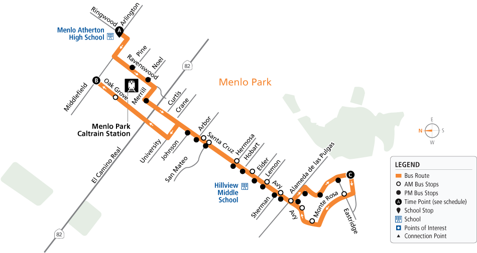 Route 86 Map - 08/04/2024