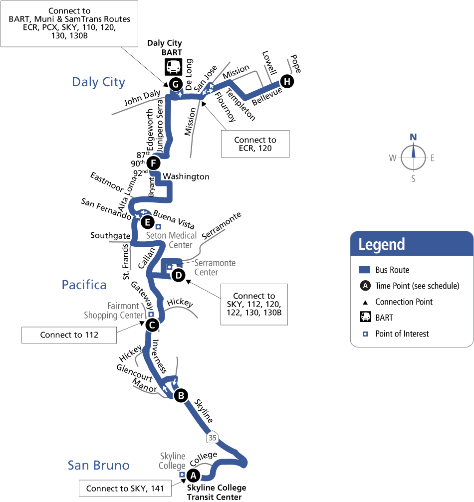Route 121 Map 02-23-2025