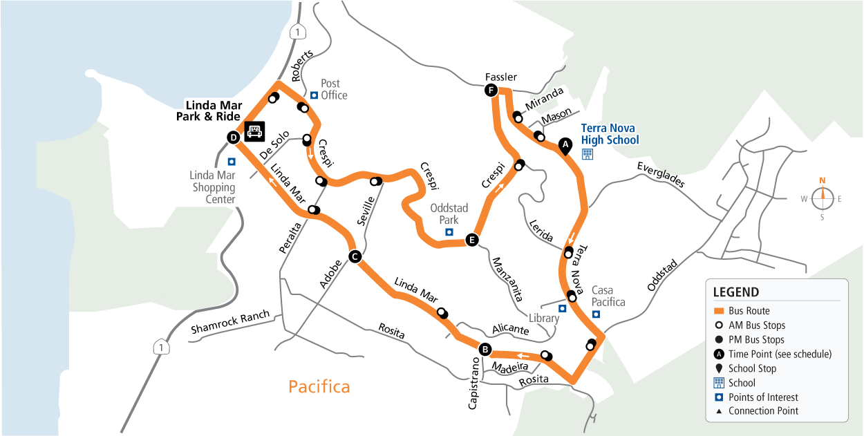 Route 14 Map - 08-03-2025